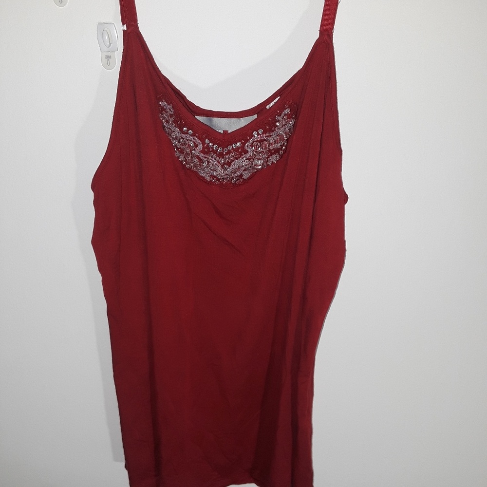 Woman plus tank